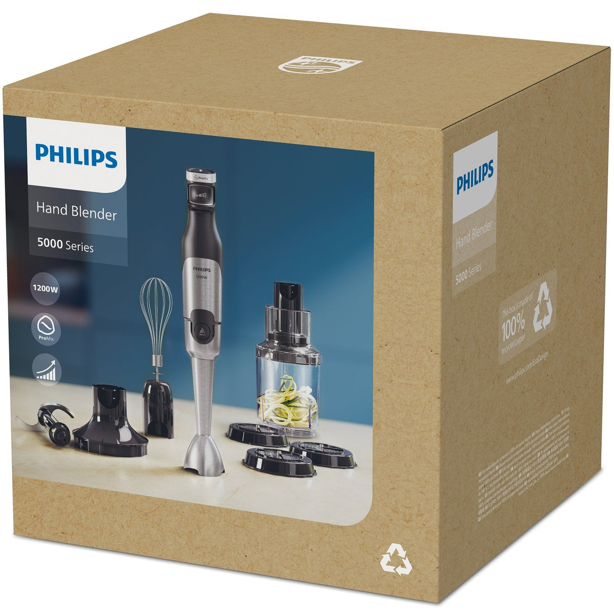 Batidora De Mano Philips 5000 Series  Serie 5000 Hr2684/00