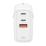 4smarts Cargador Pared Gan Flex 65w 2 Usb-C+1 Usb-A Blanco