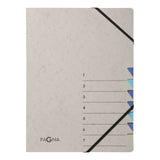 Pagna Carpeta Organizadora Din A4 7-Vías Gris