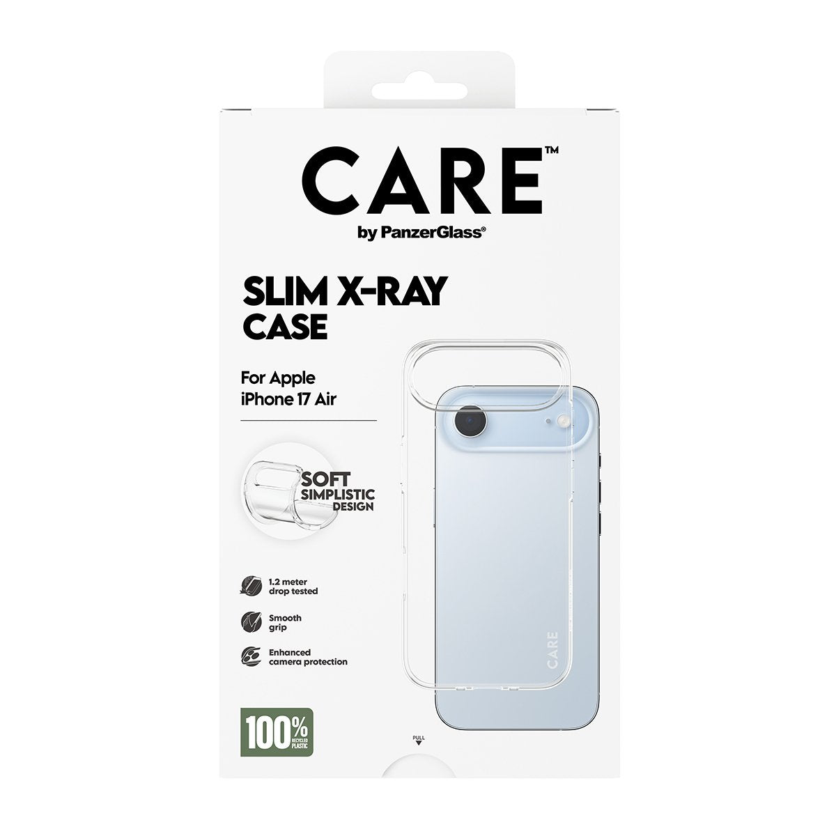 Panzerglass Care Fashionable Case Transparentee X-Ray Soft Basic Iphone 17 Air