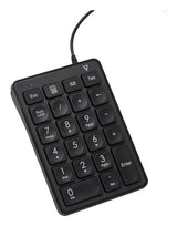 Usb Numeric Keypad 22 Keys 6ft Perp Cable Calc/Tab/Back Space Keys