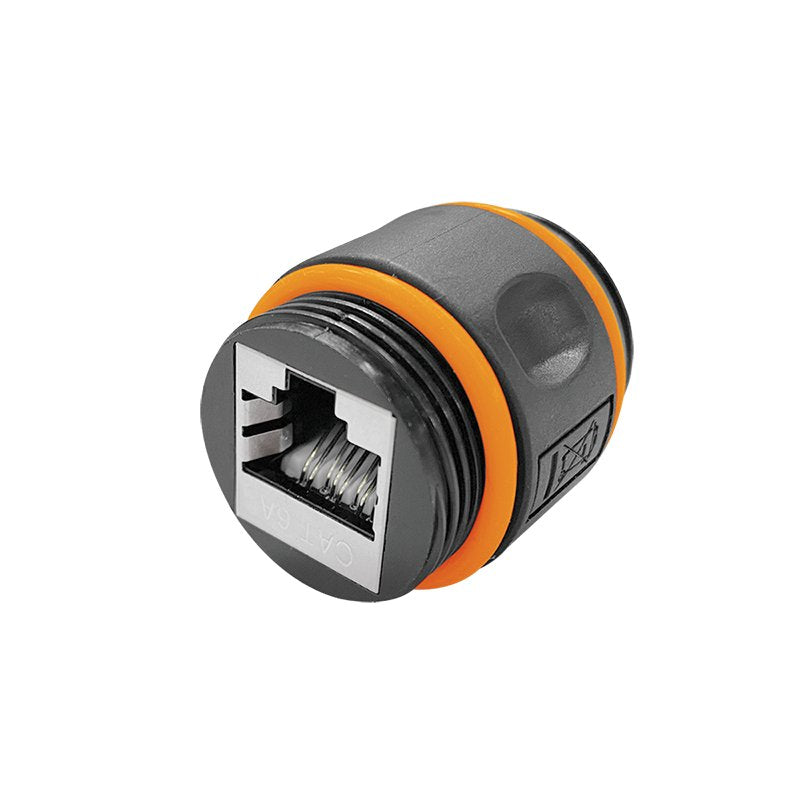Conector De Cable De Red Logilink, Exterior, Cat.6a, Resimente Al Agua Ip68.