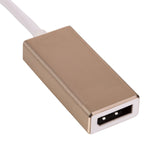Cable Akyga Ak-Ad-56 Converter Adapter With  Usb Tipo C M Displayport F