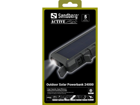 EAN 5705730420382 - Sandberg 420-38 batería externa Ión de litio 24000 mAh Negro, Gris imagen 5