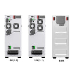 Bluewalker Vfi 10000 Ict Iot 3/1 Bi Doble Conversión (En Línea) 10 Kva 10000 W, Ups Negro, Doble Conversión (En Línea), 10 Kva, 10000 W, Onda Sinusoidal Pura, 110 V, 478 V