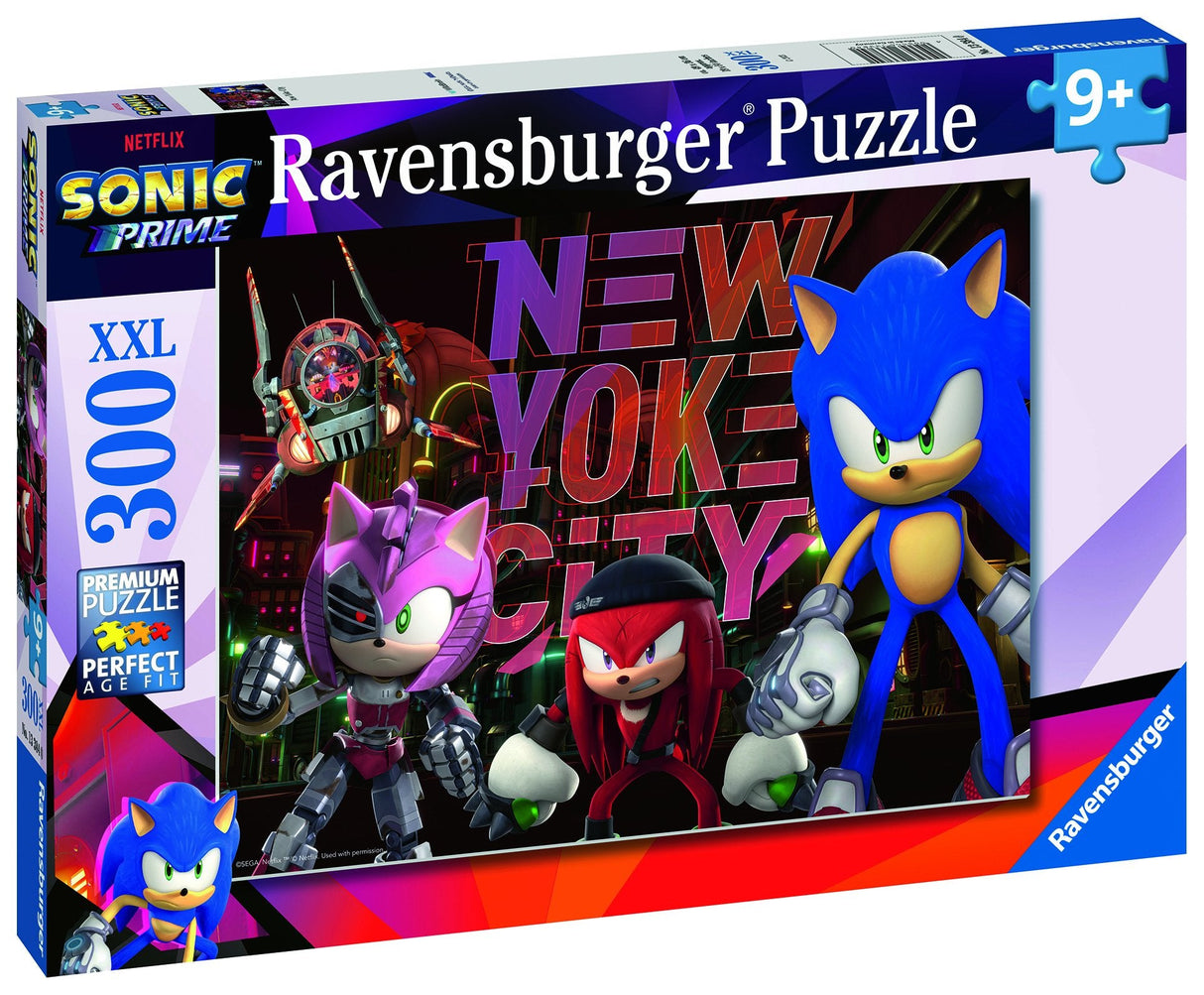 Puzzle Infantil Ravensburger Sonic Prime  El Mundo Paralelo 300 Piezas 13384