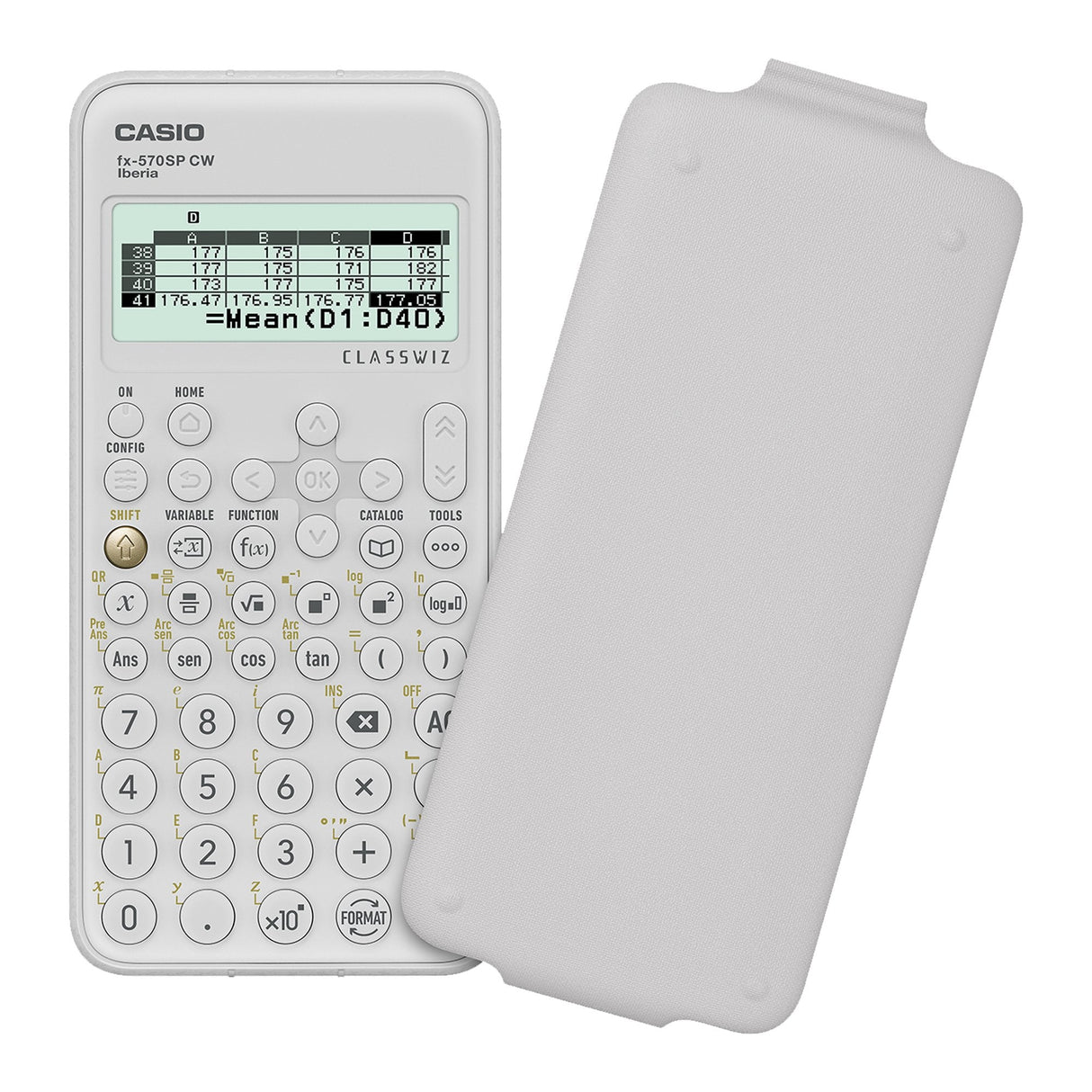 Calculadora Científica Casio Classwiz Fx-570 Sp Cw Blanca