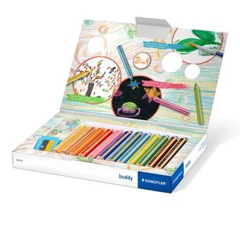 EAN 4007817029190 - Staedtler Noris buddy 140 Negro, Azul, Marrón, Verde, Magenta, Naranja, Rojo, Violeta, Amarillo 12 pieza( imagen 2