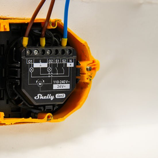 Shelly 2pm Gen3, Relay Black, 2 Canales, 2 Paquetes Shelly_2pm_gen3_2er