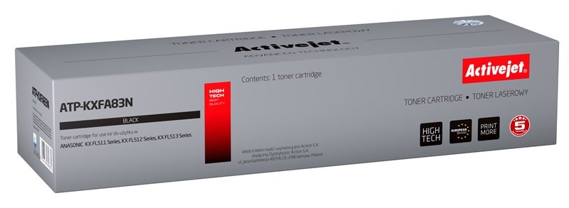 EAN 5904356289865 - Activejet ATP-KXFA83N cartucho de tóner 1 pieza(s) Compatible imagen 1