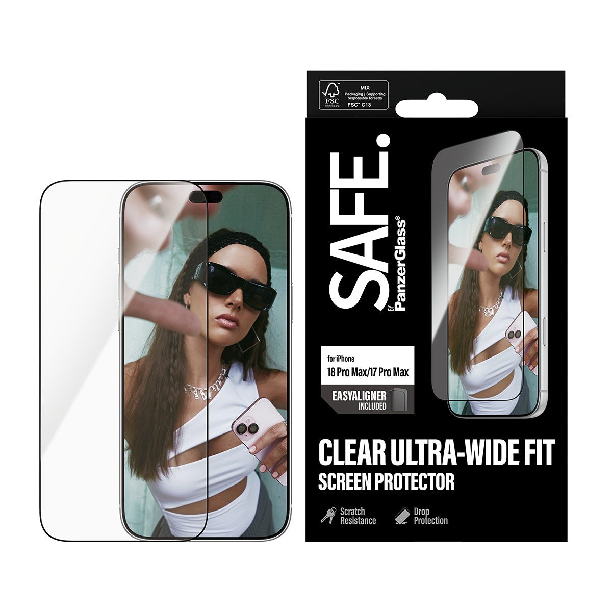 Panzerglass Safe. Screen Protector Iphone 18 Pro Max/ 17 Pro Max