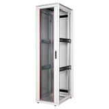 Roline 19-Zoll Netzwerkschrank Pro 47 He, 600x800 Bxt Glastr Grau