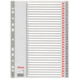 EAN 5902812001082 - Esselte Plastic indexes Separador numérico con pestaña Polipropileno (PP) imagen 1