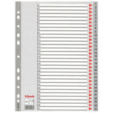 EAN 5902812001082 - Esselte Plastic indexes Separador numérico con pestaña Polipropileno (PP) imagen 1