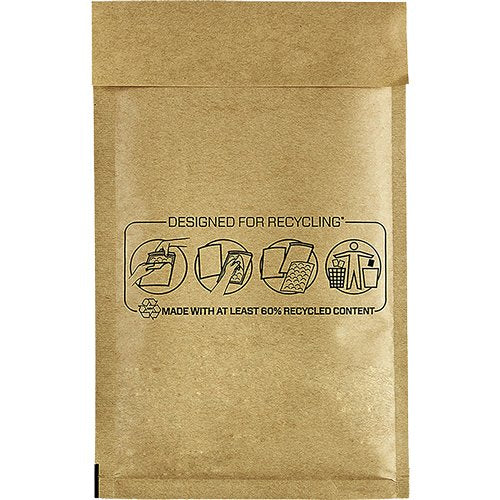 Bankers Box Pack De 100 Bolsas De Burbujas Acolchada - Medida 120x210mm - Burbujas Internas Para Amortiguacion - Ideal