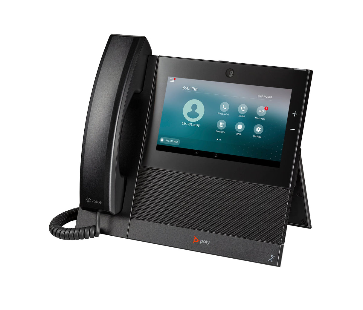 EAN 0197497342789 - HP Poly CCX 700 Business Media Phone with Open SIP and PoE-enabled teléfono IP Negro 24 líneas LCD Wifi imagen 2