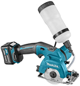 Makita Cc301dsmj Sierra Circular Portátil 8,5 Cm Negro, Azul 1600 Rpm, Cortador De Azulejos Azul/Negro, Negro, Azul, 8,5 Cm, 1600 Rpm, 2,55 Cm, 1,5 Cm, 1,56 Cm