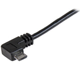 EAN 0065030863155 - StarTech.com USBAUB2MRA cable USB USB 2.0 2 m USB A Micro-USB B Negro imagen 2