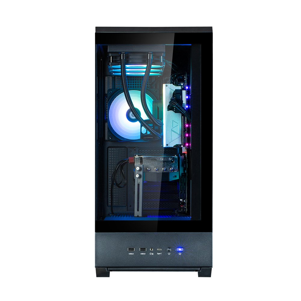 Caja Pc Obudowa P50 Ds Mid-Tower 4 Wentylatory Argb Negro