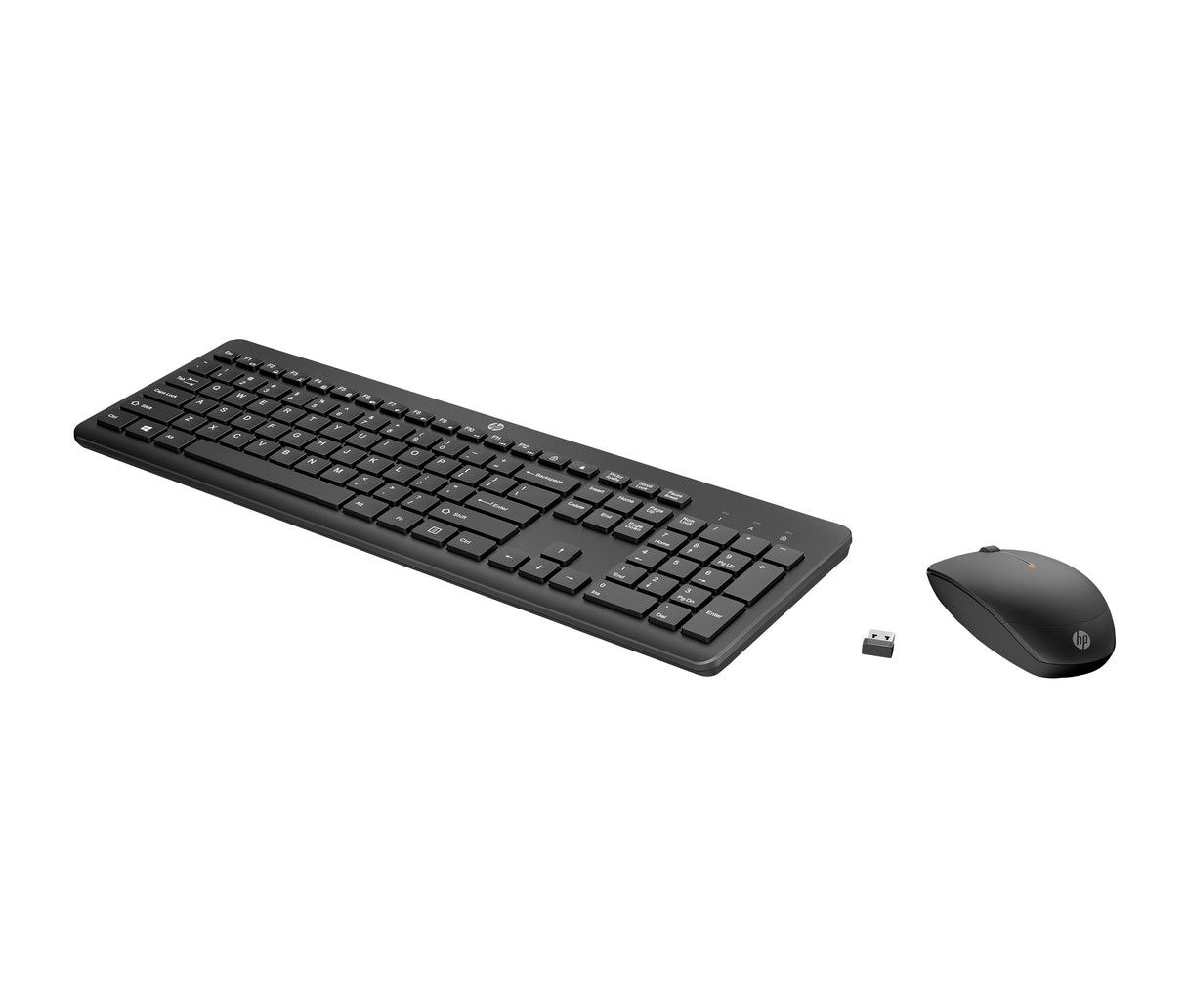 EAN 5715063756638 - HP 235 WIRELESS MOUSE KB COMBO-BELG teclado Ratón incluido Oficina RF inalámbrico Negro imagen 2