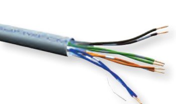 Roline Utp Cable, Cat.6a (Class Ea), Massivdraht, Lsoh, 100m