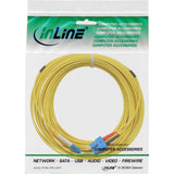 Cable Dúplex De Fibra Óptica Inline, Lc/Sc, 9/125 ?M, Os2, 5 M