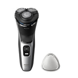 EAN 8720689018531 - Philips 3000 series S3143/00 afeitadora Máquina de afeitar de rotación Recortadora Negro, Plata imagen 1