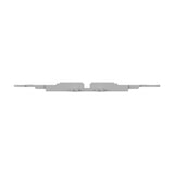 Wago 221-2502 Befestigungsadapter Mit Zugentlastung, 2-Fach