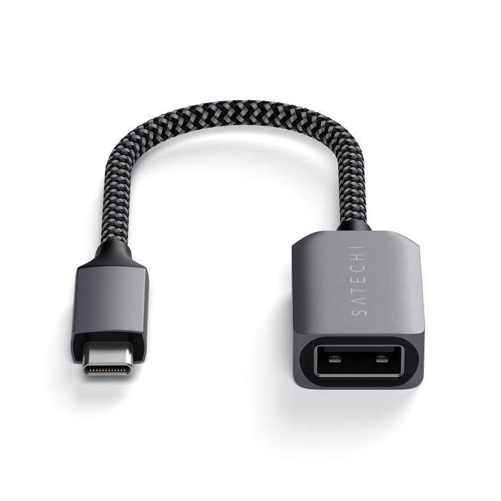 Satechi St-Ucatcm Cable Usb Usb 3.2 Gen 1 (3.1 Gen 1) Usb C Usb A Gris