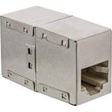 Adaptador Inline Cat.5e De Metal Blindado 2x Rj45 Hembra A Hembra