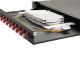 Equip Lwl-Spleisskamen 12-Port Lc-Duplex Om4 1u Komplett Sw