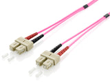 Cable  Equip 255523 De Fibra Óptica E Infiniband 3 M Sc Violeta