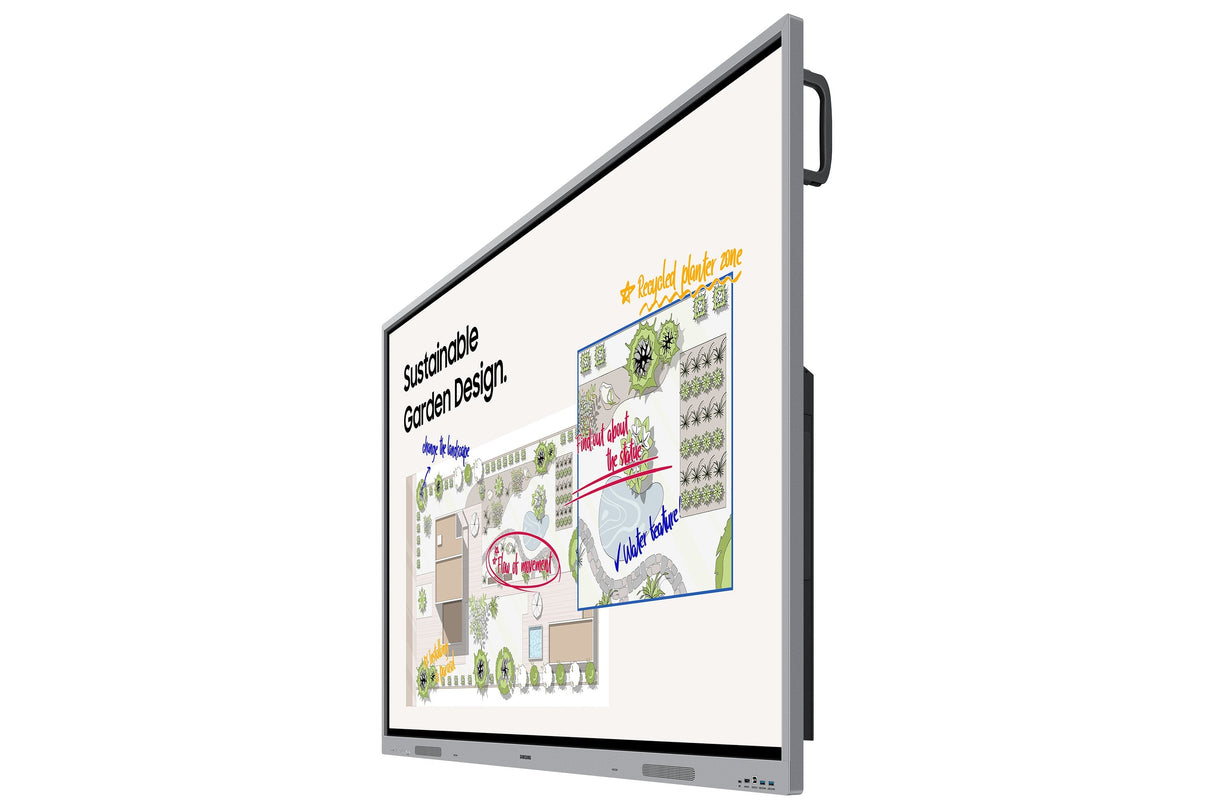 Televisor Samsung 86" We86fx 16:9 4k Ips 8ms Hdmi Usb-C Usb Vesa Speaker Touch 16 7 Black