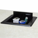 EAN 0065030864770 - StarTech.com BOX4CABLE organizador de cables Escritorio Caja de cables Negro 1 pieza(s) imagen 4
