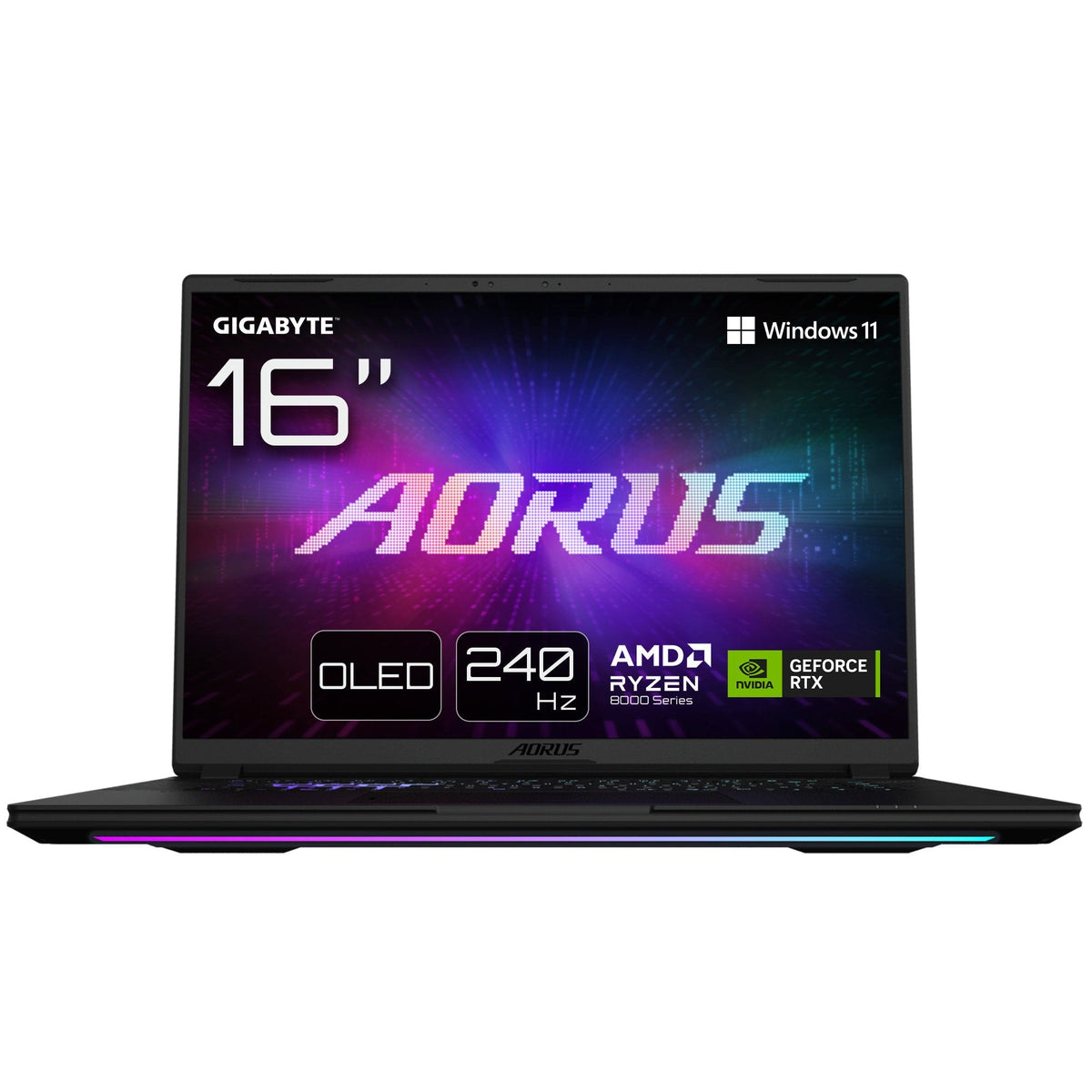 16 Qhd+ (2560x1600),240hz - Amd R9 8940hx - 32go Ddr5 5600mhz (16 Go X 2) - 1 To Ssd - Rtx5070 Ti - 1 X Hdmi 2.1 - 2 X Usb 3.2-A - 1 X Rj45 - 1 X Thunderbolt 5  - 1 X Thunderbolt 4 - 1 X Micro Sd - Windows 11 Home - Garantía 2 Años