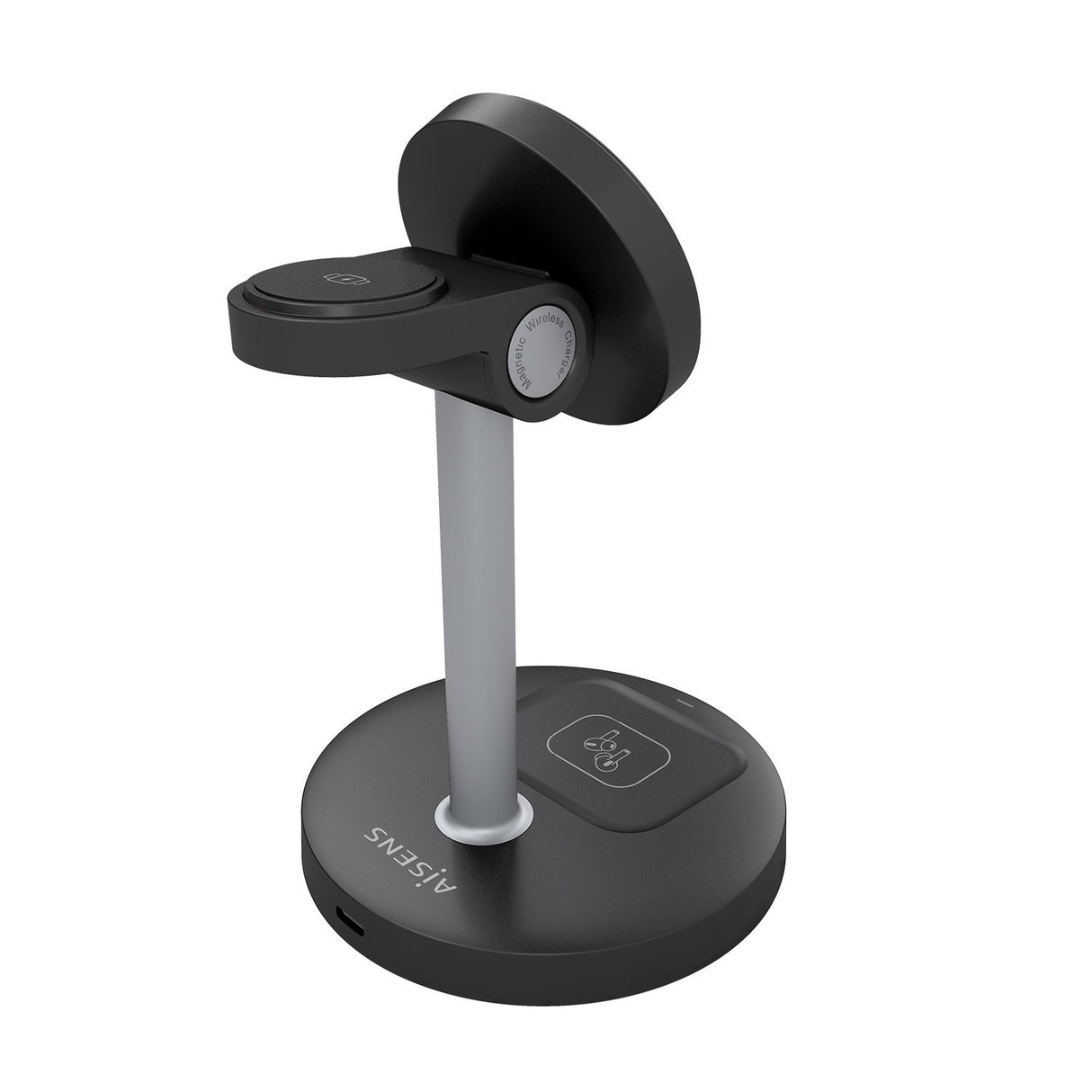 EAN 8435739903537 - AISENS ASCH-15W3WC066-BK cargador de dispositivo móvil Auriculares, Smartphone, Reloj inteligente Cargado imagen 3