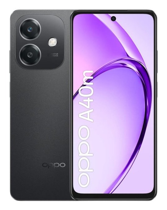 EAN 8056735028040 - OPPO A40M 16,9 cm (6.67") SIM doble Android 14 4G USB Tipo C 8 GB 256 GB 5100 mAh Negro imagen 1