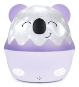 Bigben Kids Luz Nocturna Musical - Proyector 360° - 13 Proyecciones - 8 Melodias - Control Remoto - Inalambrica Y