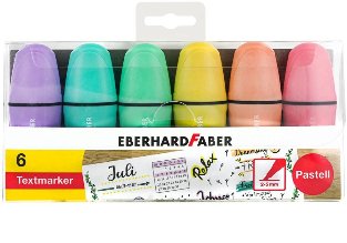 Eberhard Faber Highlighter Pastell Subrayador Multicolor