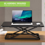 Techly Ica-Lcd 302 Superficie De Escritorio Para Portátil Para Trabajo De Pie Y Sentado
