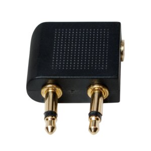 Logilink Audio-Adaptador,2x3,5mm2-Pin M Zu 3,5 Mm 3-Pin F, 90°