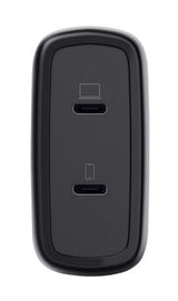 Cargador Usb Gan Trust Maxo 65w 2xusb-C Incluye Cable Usb-C 2m Color Negro