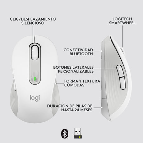 EAN 5099206097261 - Logitech Signature M650 for Business ratón Oficina mano derecha Óptico 4000 DPI imagen 12