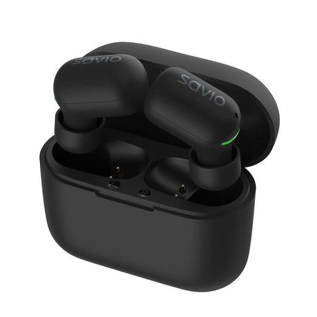 EAN 5901986046837 - Savio TWS-09 auricular y casco Auriculares True Wireless Stereo (TWS) Dentro de oído Llamadas/Música Blue imagen 4
