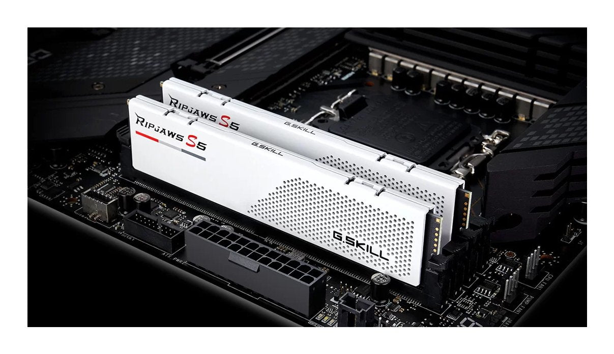 G.Skill Memoria 64 Gb Ddr5 5600 (2x 32 Gb) Kit Dual Ripjaws S5, Intel Xmp F5-5600j4645a32gx2-Rs5w