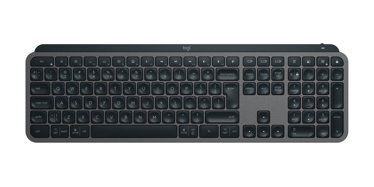 Teclado Ingles Logitech Mx Keys Combo For Business Gen 2 Ratón Rf Wireless + Bluetooth Qwerty Internacional De Ee.Uu. Grafito