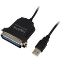 Logilink Adaptador Usb Macho / Paralelo Macho