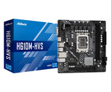 Placa Base Asrock H610m-Hvs Intel 2xddr4 Lga 1700 Micro Atx 90-Mxbht0-A0uayz