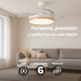EAN 8426156019000 - Grunkel SKYWIND-42WO Blanco, Madera imagen 6