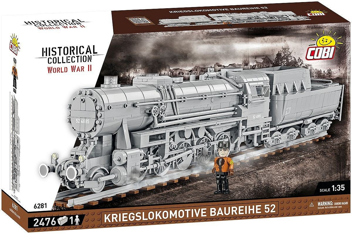 Juguete De Construcción Locomotora De Guerra Cobi Serie 52,  Escala 1:35 Cobi-6281